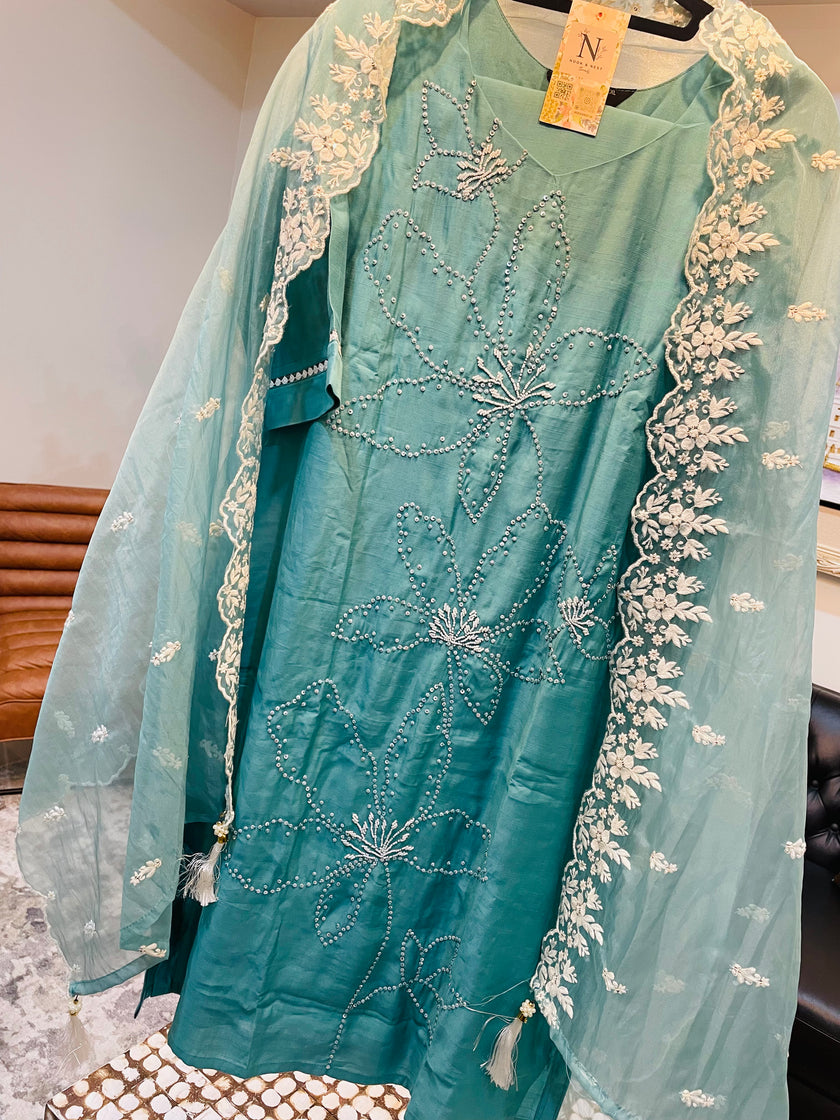 Velvet Dawn Kurta Set