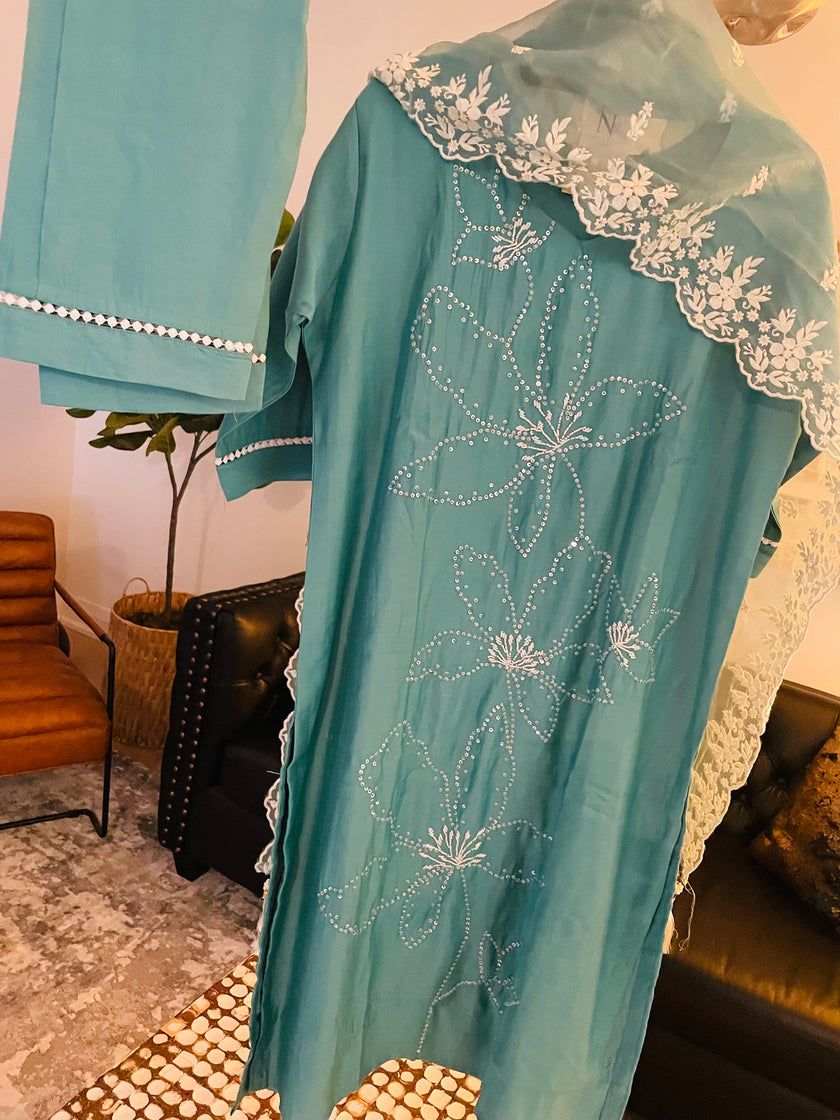 Velvet Dawn Kurta Set
