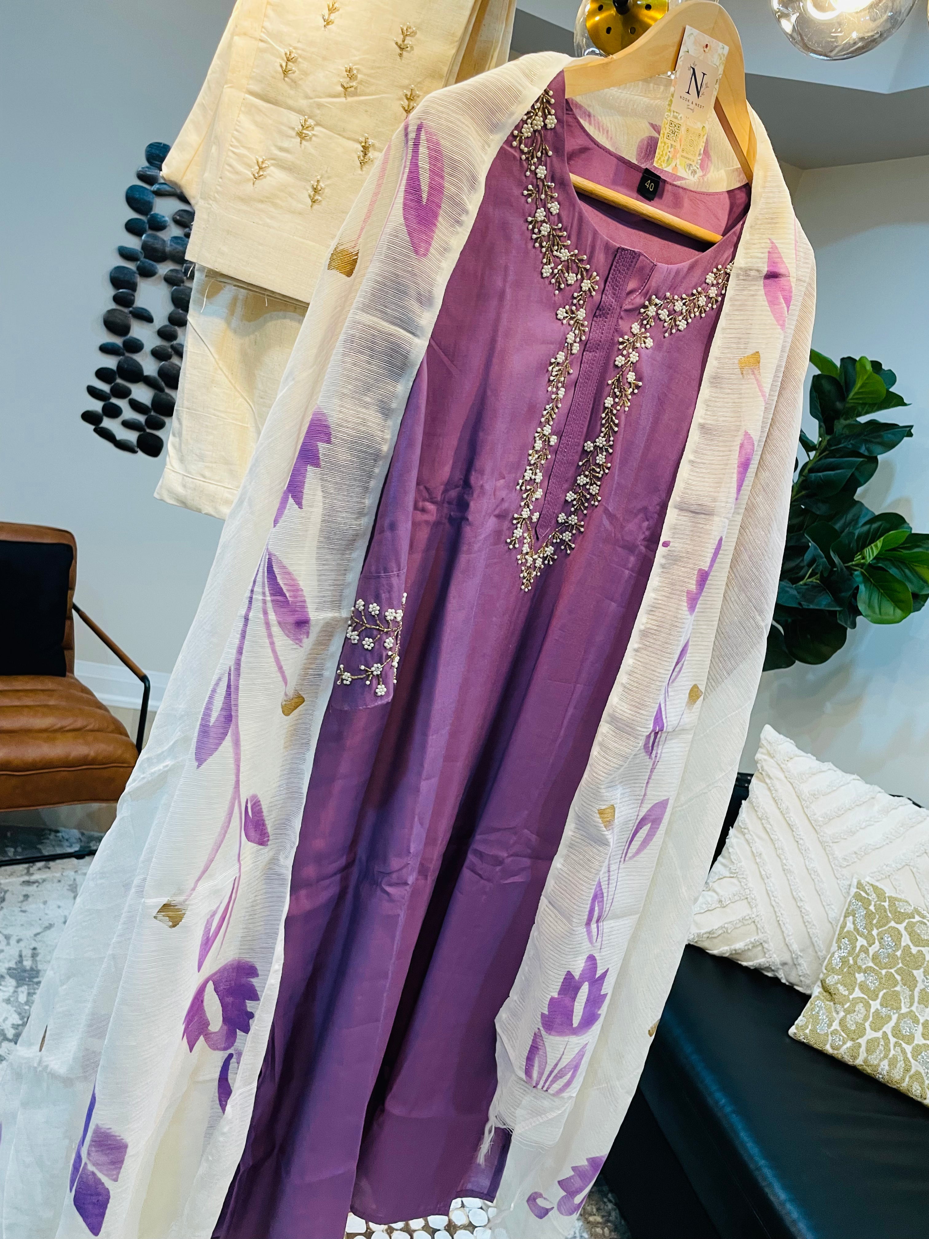 Linen Luxe Kurta Set